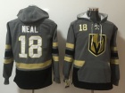 Vegas Golden Knights #18 James Neal Gray Hockey Pullover Hoodies