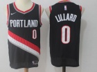 2017 Nike Portland Trail Blazers #0 Damian Lillard Black Jersey