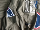 New England Patriots #12 Tom Brady Olive Salute To Service Limited Jersey