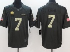 Cleveland Browns #7 DeShone Kizer Anthracite Salute To Service Limited Jersey