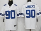 Dallas Cowboys #90 Demarcus Lawrence White Mens Vapor Untouchable Limited Jersey