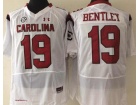 South Carolina Gamecocks #19 Jake Bentley White College Football Jersey