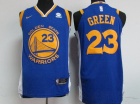 Nike Golden State Warriors #23 Draymond Green Blue Basketball Jersey