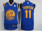 Nike Golden State Warriors #11 Klay Thompson Blue Mens Basketball Jersey