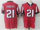 Atlanta Falcons #21 Deion Sanders Red Men's Vapor Untouchable Limited Jersey