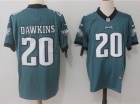 Philadelphia Eagles #20 Brian Dawkins Green Vapor Untouchable Limited Football Jersey