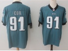 Philadelphia Eagles #91 Fletcher Cox Green Vapor Untouchable Limited Football Jersey