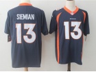 Denver Broncos #13 Trevor Siemian Blue Vapor Untouchable Limited Football Jersey