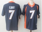 Denver Broncos #7 John Elway Blue Vapor Untouchable Limited Football Jersey