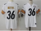 Pittsburgh Steelers #36 Jerome Bettis White Men's Vapor Untouchable Limited Jersey