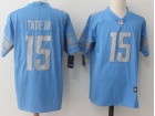 Detroit Lions #15 Golden Tate III Blue Vapor Untouchable Limited Football Jersey