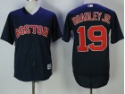 Boston Red Sox #19 Jackie Bradley Jr. Blue Cool Base Jersey