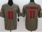 Arizona Cardinals #11 Larry Fitzgerald Olive Salute To Service Limited Jersey