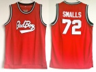 Notorious B.I.G. #72 Biggie Smalls Bad Boy Red Stitched Basketball Jerseys