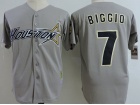 Houston Astros #7 Craig Biggio Grey Throwback Jersey