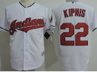 Cleveland Indians #22 Jason Kipnis White Cool Base Jerseys