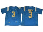 2017 UCLA Bruins #3 Josh Rosen Blue College Football Jerseys