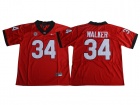 2017 Georgia Bulldogs #34 Herschel Walker Red College Football Jersey