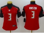 Women Tampa Bay Buccaneers #3 Jameis Winston Red Vapor Untouchable Limited Football Jersey