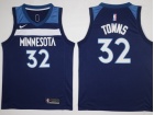 Nike Minnesota Timberwolves #32 Anthony Towns Black Jersey