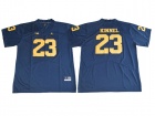 2017 Michigan Wolverines #23 Tyree Kinnel Blue College Football Jerseys