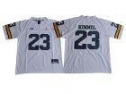 2017 Michigan Wolverines #23 Tyree Kinnel White College Football Jerseys