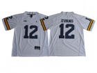 2017 Michigan Wolverines #12 Chris Evans White College Football Jerseys