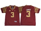 Youth Florida State Seminoles #3 Derwin James Red Football Jersey