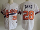 Clemson Tigers #28 Seth Beer White Baseball Jersey