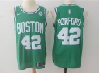 Nike Boston Celtics #42 Al Horford Green Basketball Jersey