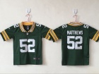 Youth Green Bay Packers #52 Clay Matthews Green Vapor Untouchable Limited Jersey