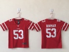 Youth San Francisco 49ers #53 NaVorro Bowman Red Vapor Untouchable Limited Jersey