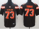 Cleveland Browns #73 Joe Thomas Brown Men's Vapor Untouchable Limited Jersey