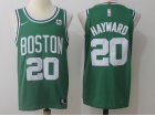 Nike Boston Celtics #20 Gordon Hayward Green Basketball Jersey