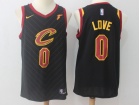 Nike Cleveland Cavaliers #0 Kevin Love Black Swingman Jersey