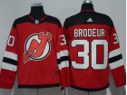 Adidas New Jersey Devils #30 Martin Brodeur Red 2017 Hockey Jersey