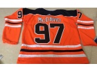 2017 New Edmonton Oilers #97 Connor McDavid Orange Hockey Jersey