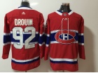 2017 Adidas Montreal Canadiens #92 Jonathan Drouin Red Hockey Jersey