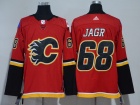 2017 Adidas Calgary Flames #68 Jagr Red Hockey Jersey