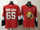 2017 Adidas Ottawa Senators #65 Erik Karlsson Red Hockey Jersey