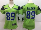 Seattle Seahawks #89 Doug Baldwin Green Womens Vapor Untouchable Limited Football Jersey