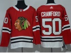 Adidas Chicago Blackhawks #50 Corey Rawford Red Hockey Jersey