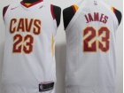 Nike Cleveland Cavaliers #23 LeBron James White Youth Baskeball Jerseys