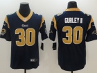 St.Louis Rams #30 Todd Gurley Dark Blue Men's Vapor Untouchable Limited Jersey