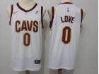 Nike Cleveland Cavaliers #0 Kevin Love White Swingman Jersey