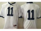 Penn State Nittany Lions #11 White NCAA Jerseys