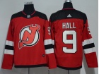 Adidas New Jersey Devils #9 Taylor Hall Red 2017 Hockey Jersey