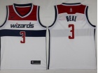 Nike Washington Wizards #3 Bradley Beal White Swingman Basketball Jersey