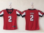 Women Atlanta Falcons #2 Matt Ryan Red Vapor Untouchable Limited Jersey