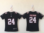 Women Atlanta Falcons #24 Devonta Freeman Black Vapor Untouchable Limited Jersey